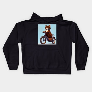 Paws and Pedals Kids Hoodie